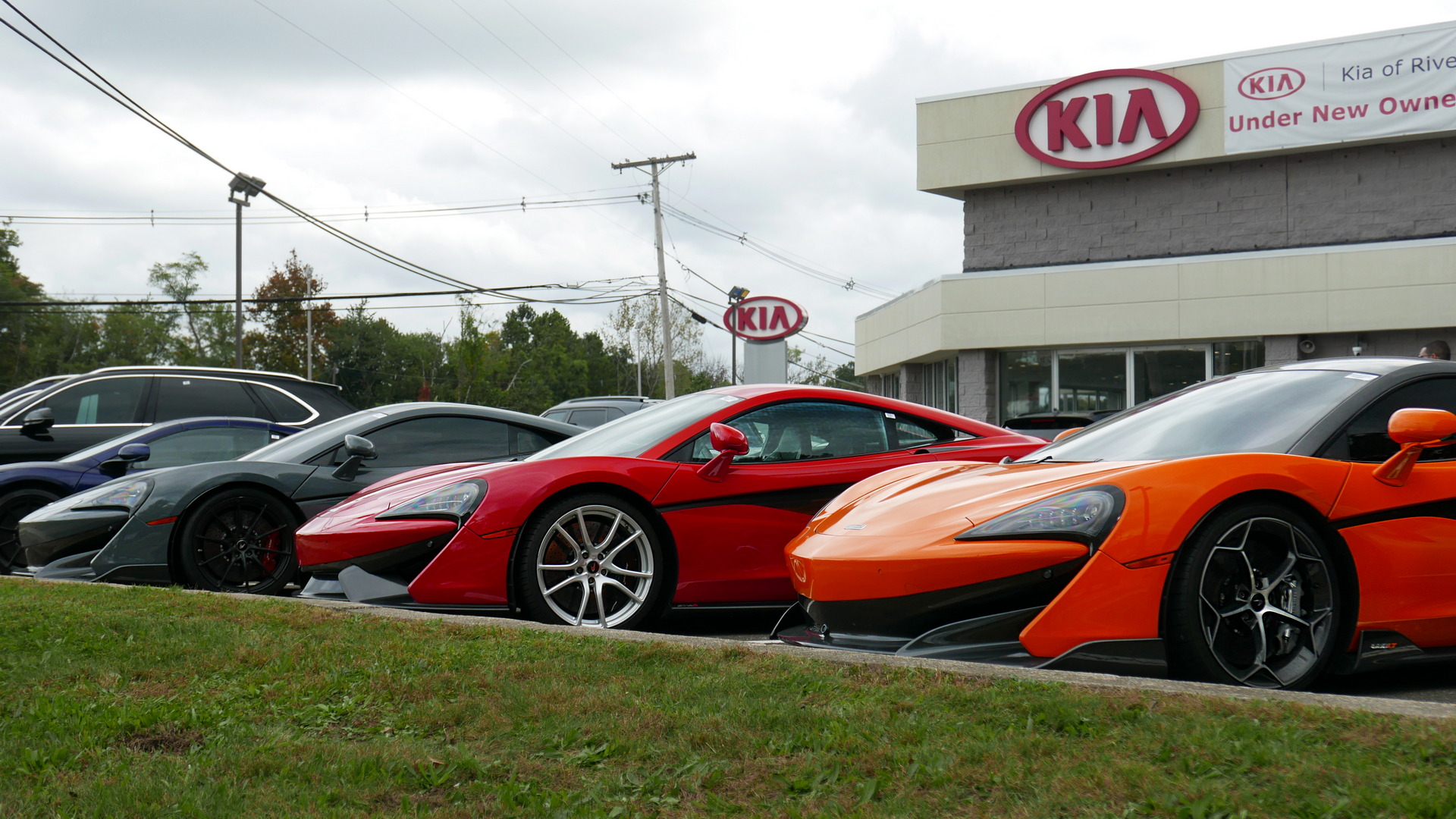 A Look Inside The Kia Dealership In New Jersey That Sells Lambos, McLarens, GT-Rs And Other Exotics