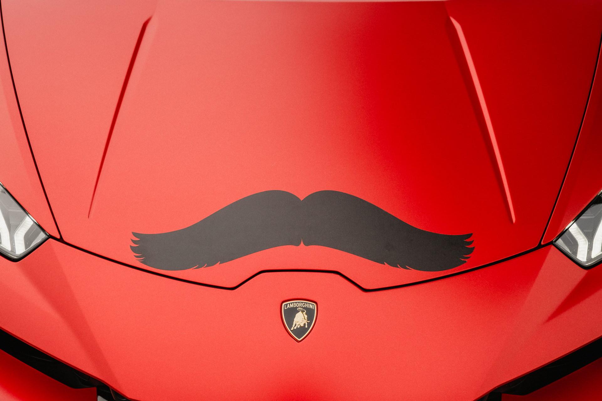 1,500 Lamborghinis Will Wear A Mustache For Movember Men’s Health Charity