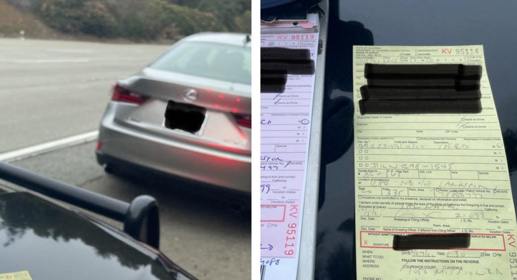  Lexus Driver Slapped With Two Speeding Fines In The Same Spot In 24 Hours