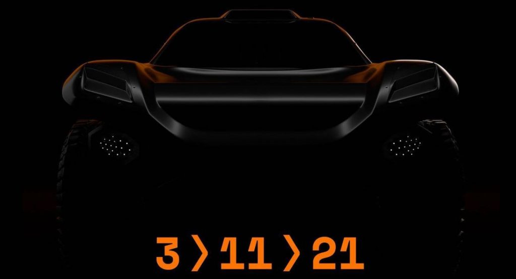  McLaren Isn’t Making An SUV, But It Is Teasing Its Electric Racing SUV For ‘Extreme E’ Series