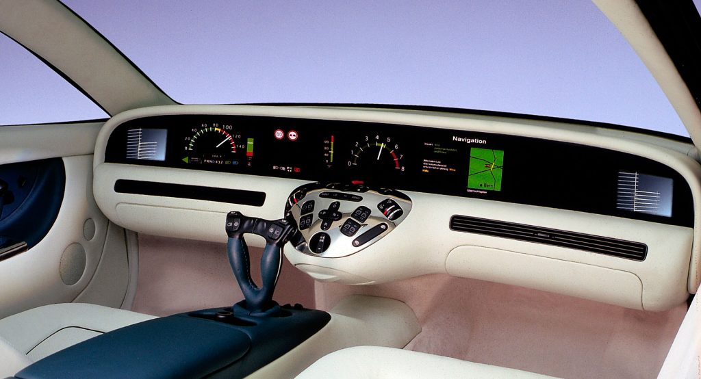 Mercedes’ New Hyperscreen Can Trace Its Roots Back To The F 200 Concept Of The ’90s