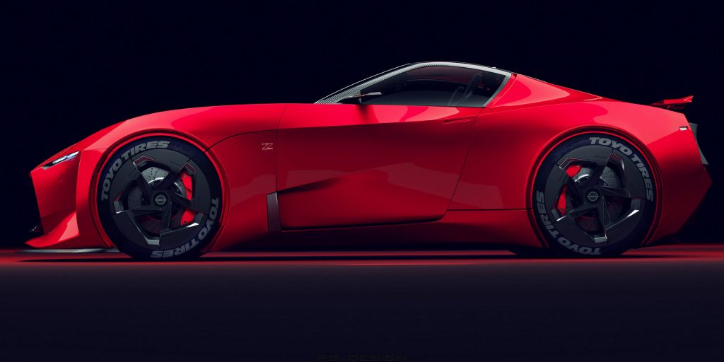 Does This 2025 Nissan Fairlady Zero Z Design Render Look Even Better