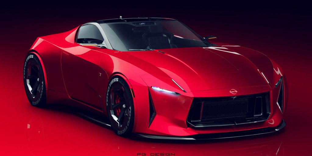 Does This 2025 Nissan Fairlady Zero Z Design Render Look Even Better
