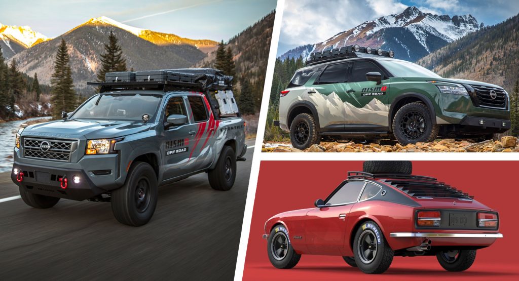  Nissan Rolling Into SEMA With Customized Pathfinder, Frontier And Off-Road 240Z