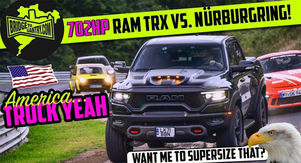  Watching A Ram 1500 TRX Lap The Nurburgring Is A Very Odd Sight