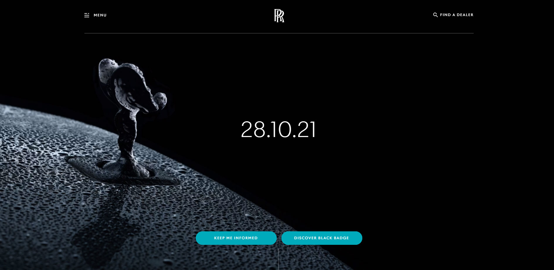 Rolls-Royce Ghost Black Badge Teased, Debuts On October 28th