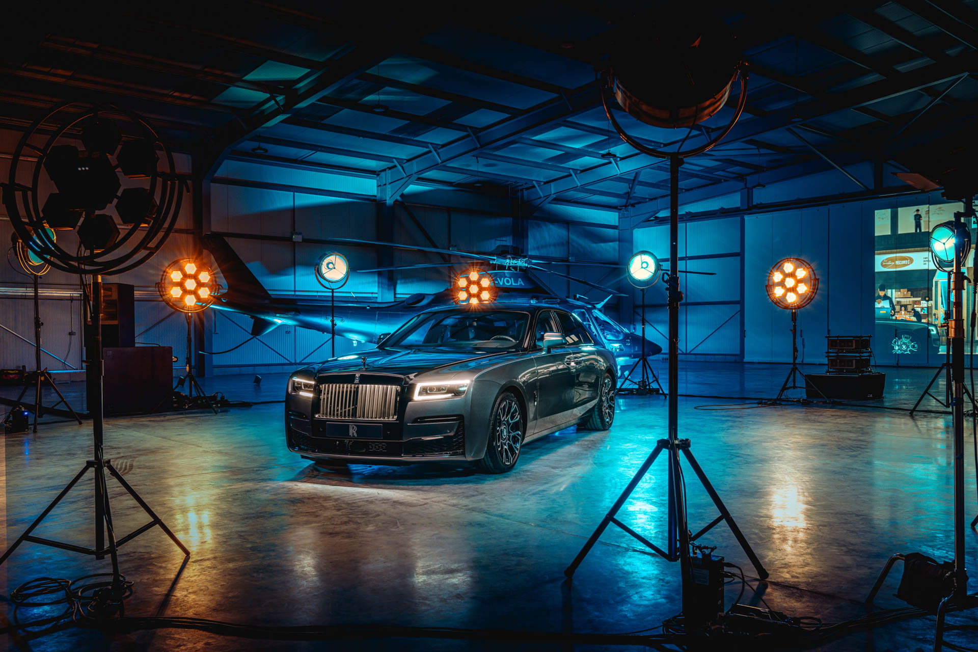 Stealthy 2022 Rolls Royce Ghost Black Badge Wears 100 Lbs Of World’s Darkest Black Paint