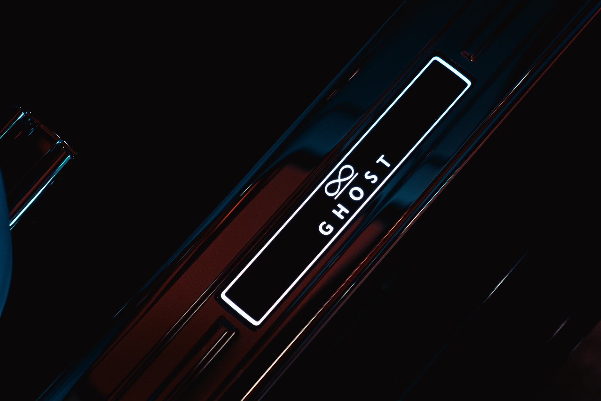 Stealthy 2022 Rolls Royce Ghost Black Badge Wears 100 Lbs Of World’s Darkest Black Paint