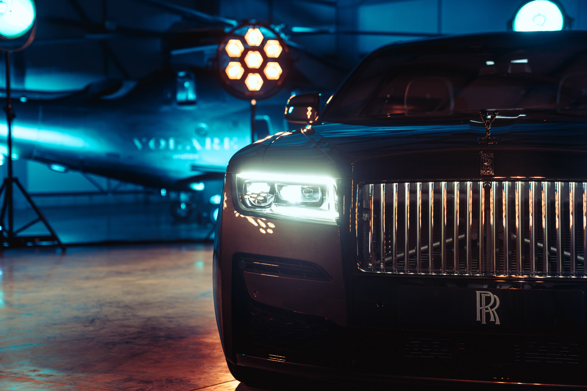 Stealthy 2022 Rolls Royce Ghost Black Badge Wears 100 Lbs Of World’s Darkest Black Paint