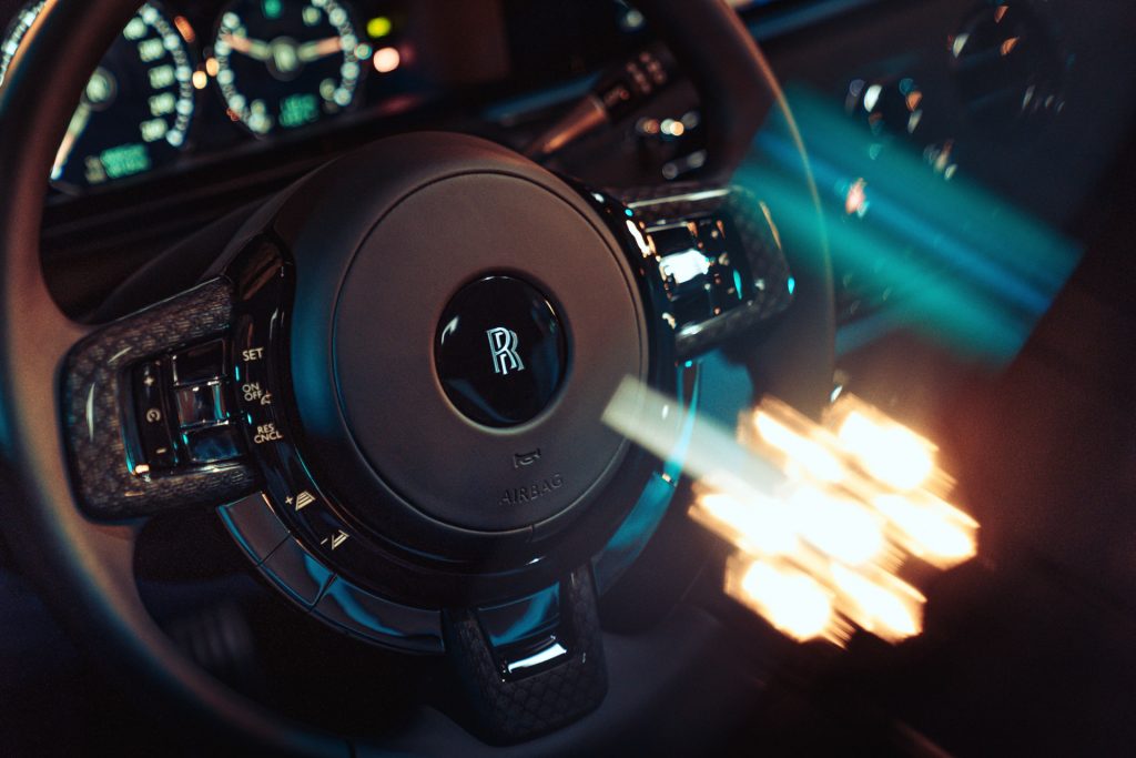 Stealthy 2022 Rolls Royce Ghost Black Badge Wears 100 Lbs Of World’s