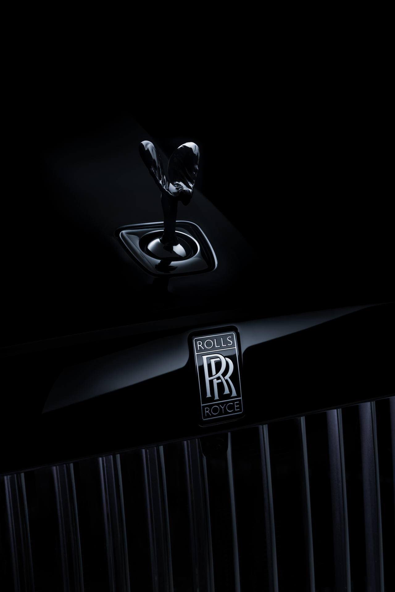 Stealthy 2022 Rolls Royce Ghost Black Badge Wears 100 Lbs Of World’s Darkest Black Paint