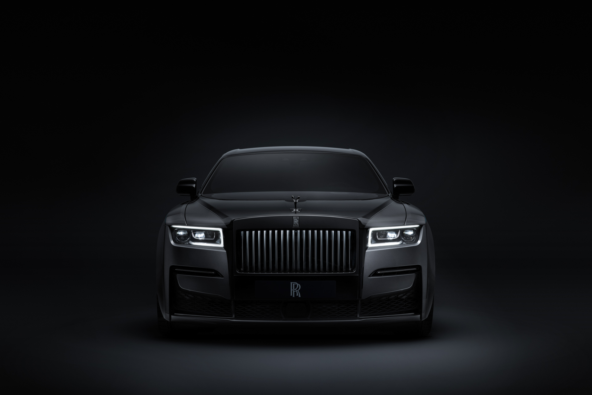 Stealthy 2022 Rolls Royce Ghost Black Badge Wears 100 Lbs Of World’s Darkest Black Paint