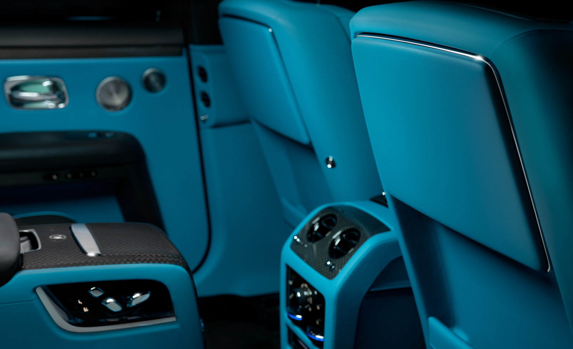 Stealthy 2022 Rolls Royce Ghost Black Badge Wears 100 Lbs Of World’s Darkest Black Paint