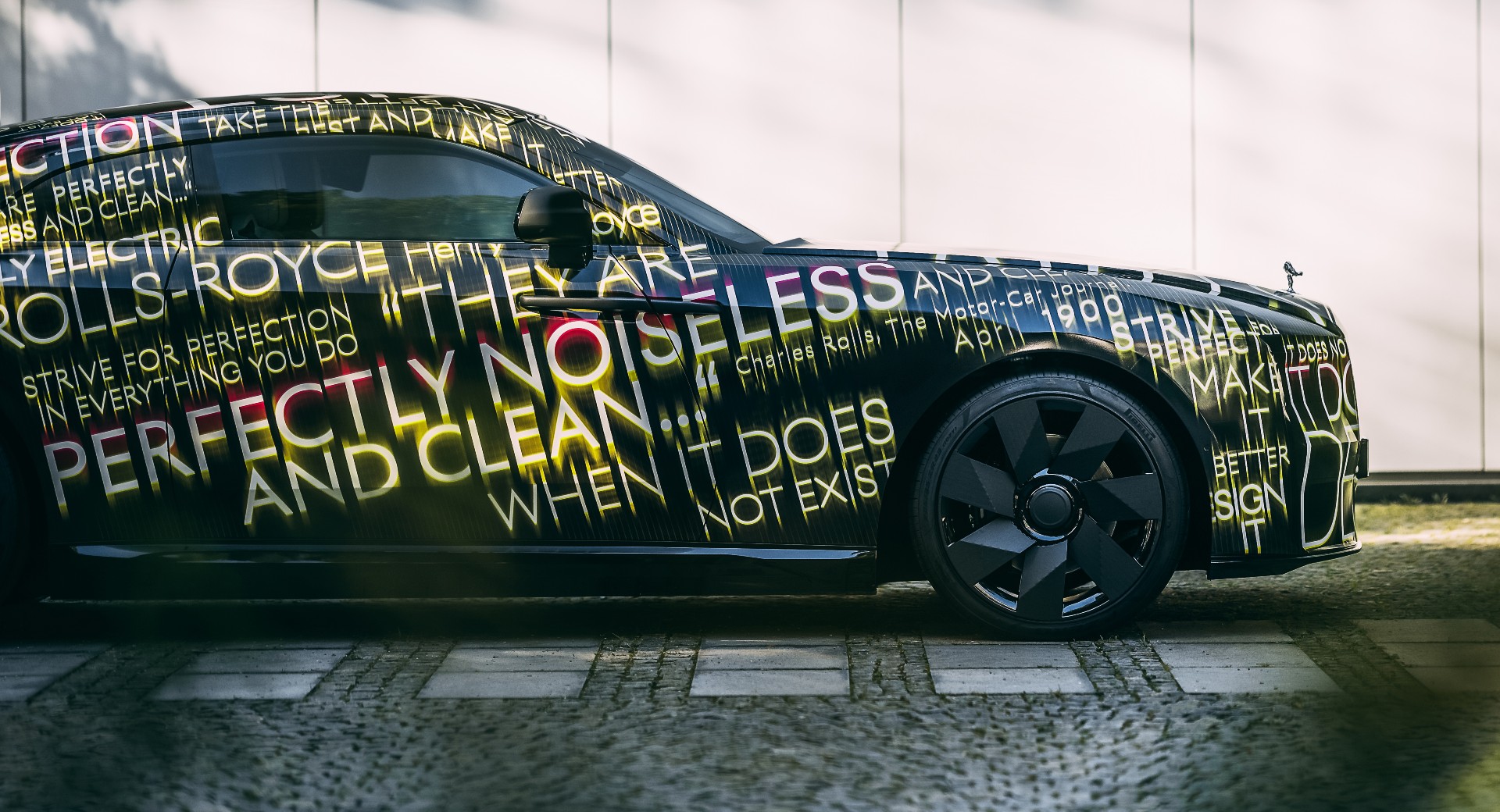 2024 Rolls-Royce Spectre EV Makes Spy Debut Revealing Split Headlights