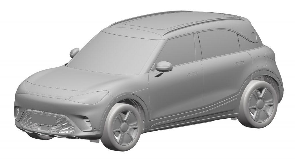  Smart’s Electric Crossover Revealed In Production Form Showing Minor Changes