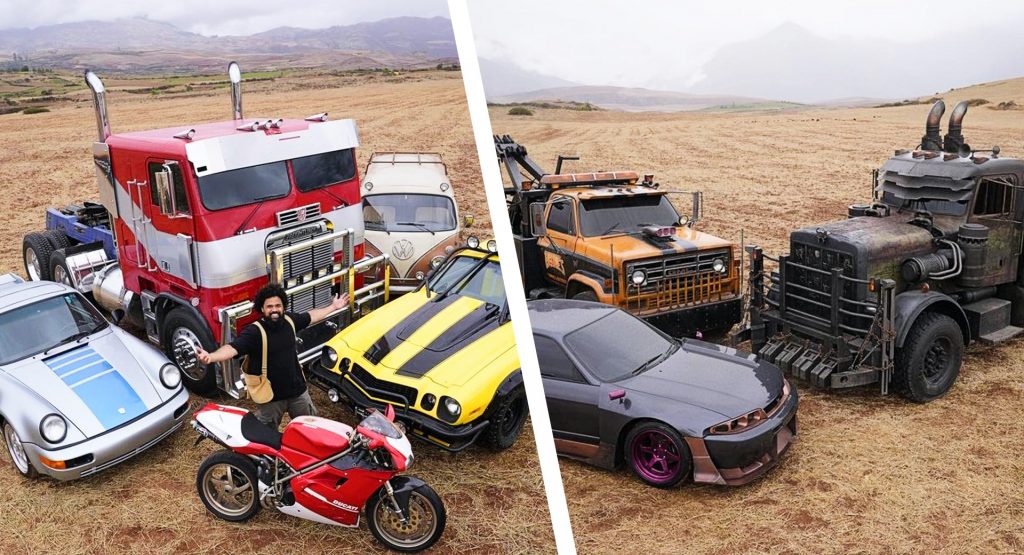 New Transformers Film Vehicle Squad Includes A Porsche 964 RS 3.8 And A Nissan R33 GT-R