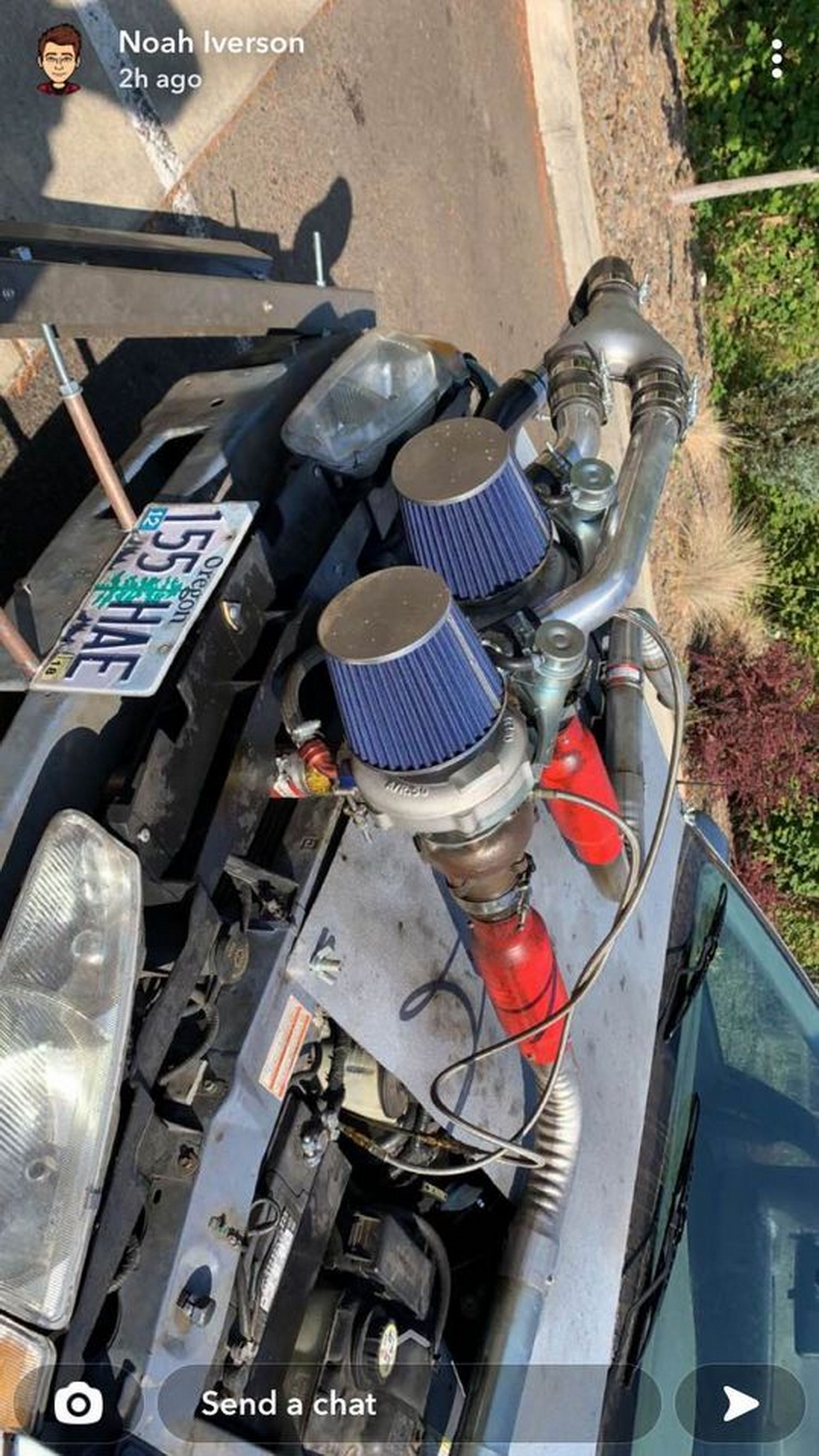 Super Snoot: Is This 1997 Ford Thunderbird With That “Bumper” Even Legal?