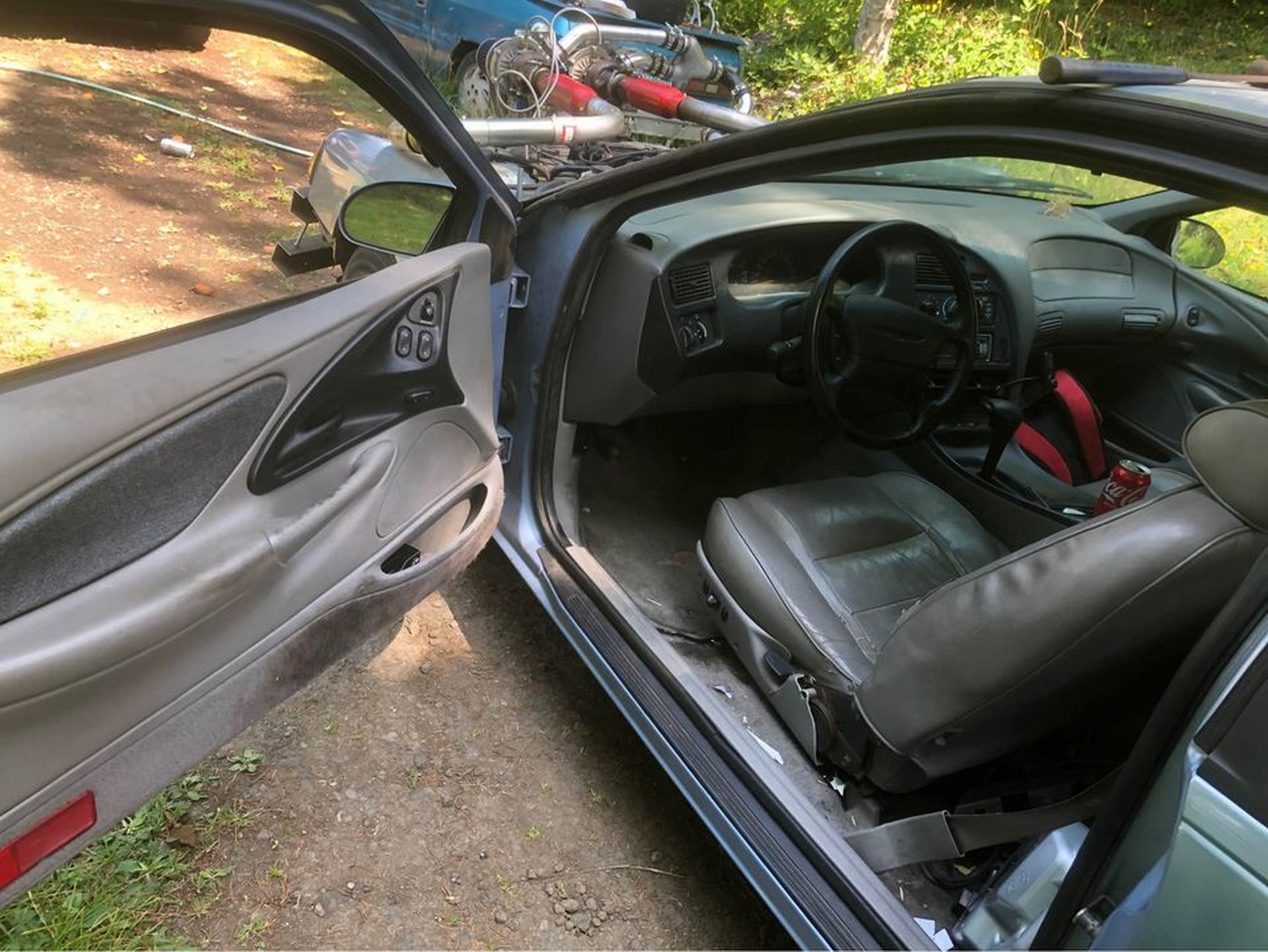 Super Snoot: Is This 1997 Ford Thunderbird With That “Bumper” Even Legal?