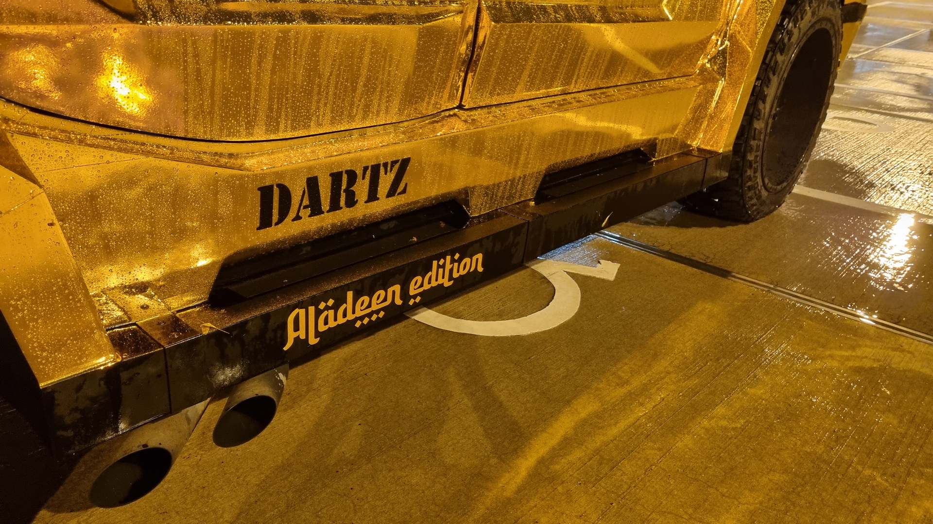 Golden Dartz Prombron Aladeen Edition SUV From “The Dictator” Could Be Yours