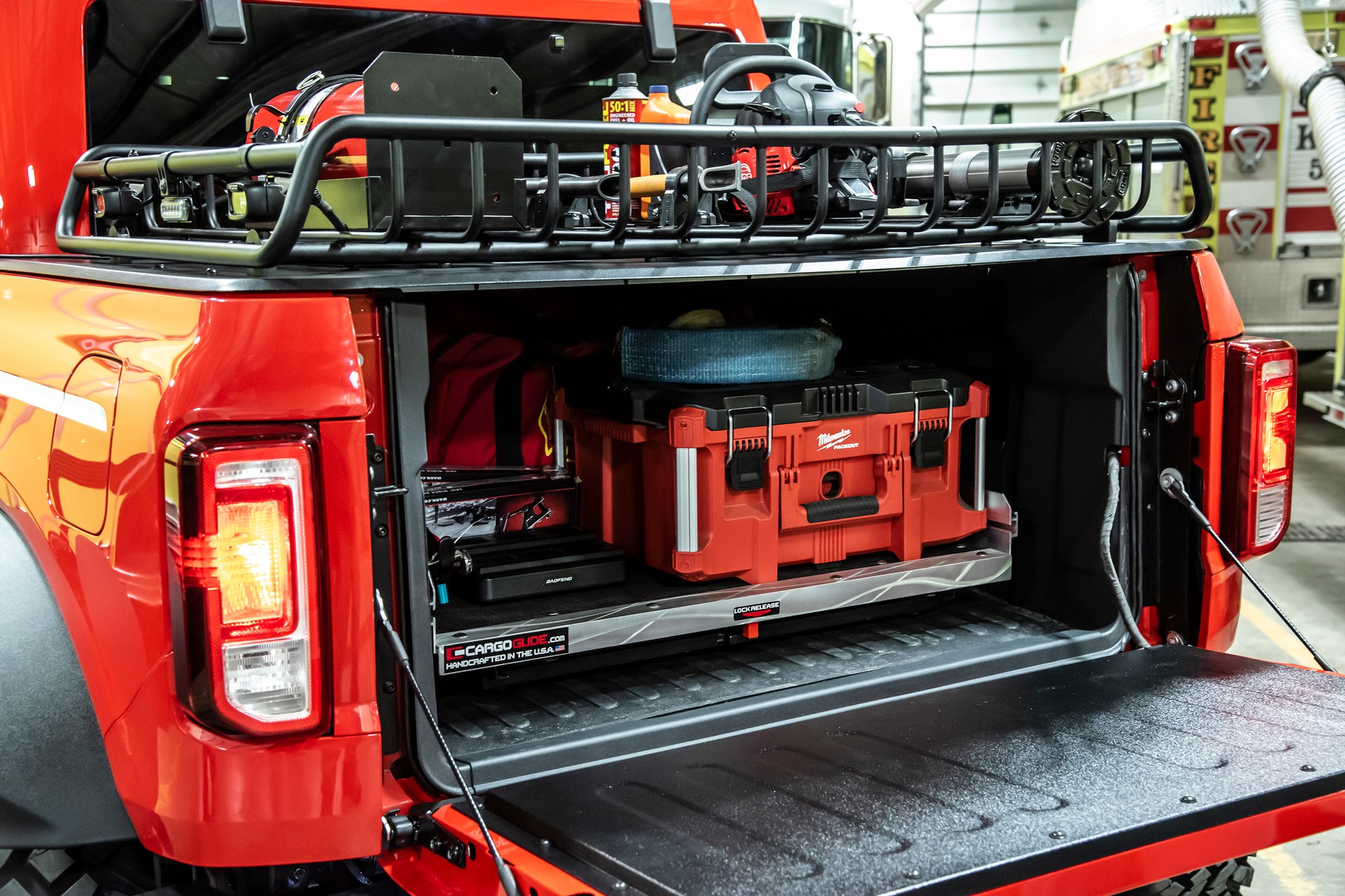 Ford Bronco Fire Command Pickup Debuts A Rugged Throwback