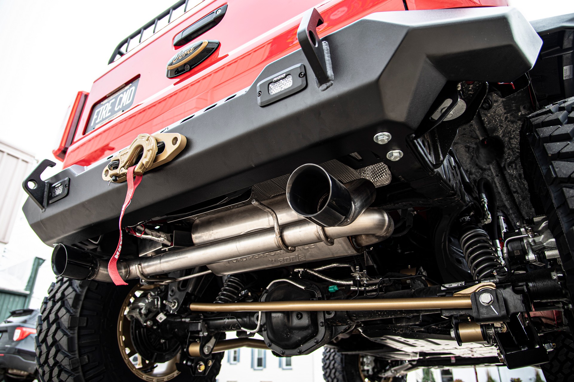 Ford Bronco Fire Command Pickup Debuts A Rugged Throwback