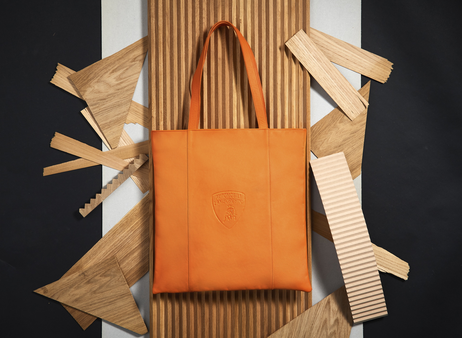 How About A Sustainable Lamborghini Bag Or Smartphone Case Out Of Reclaimed Leather And Fabrics?