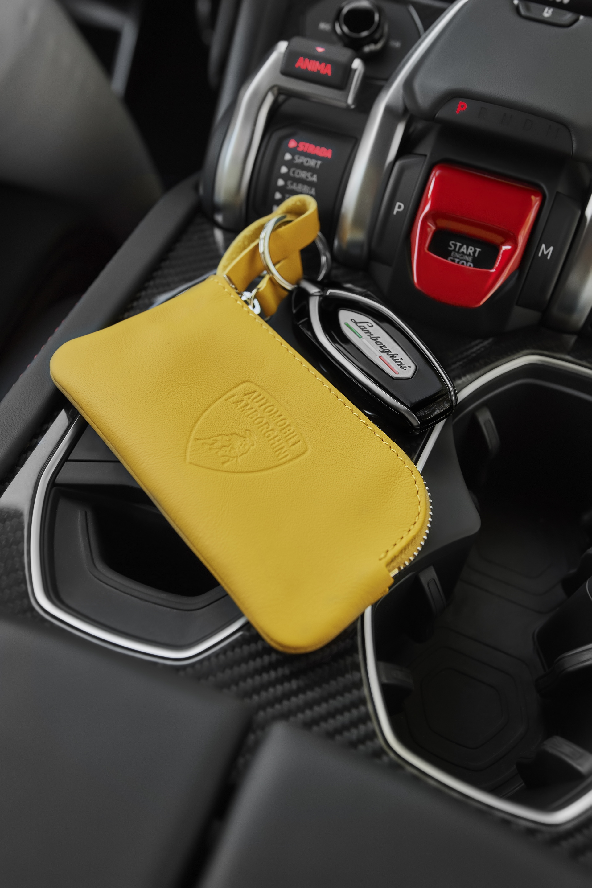 How About A Sustainable Lamborghini Bag Or Smartphone Case Out Of Reclaimed Leather And Fabrics?