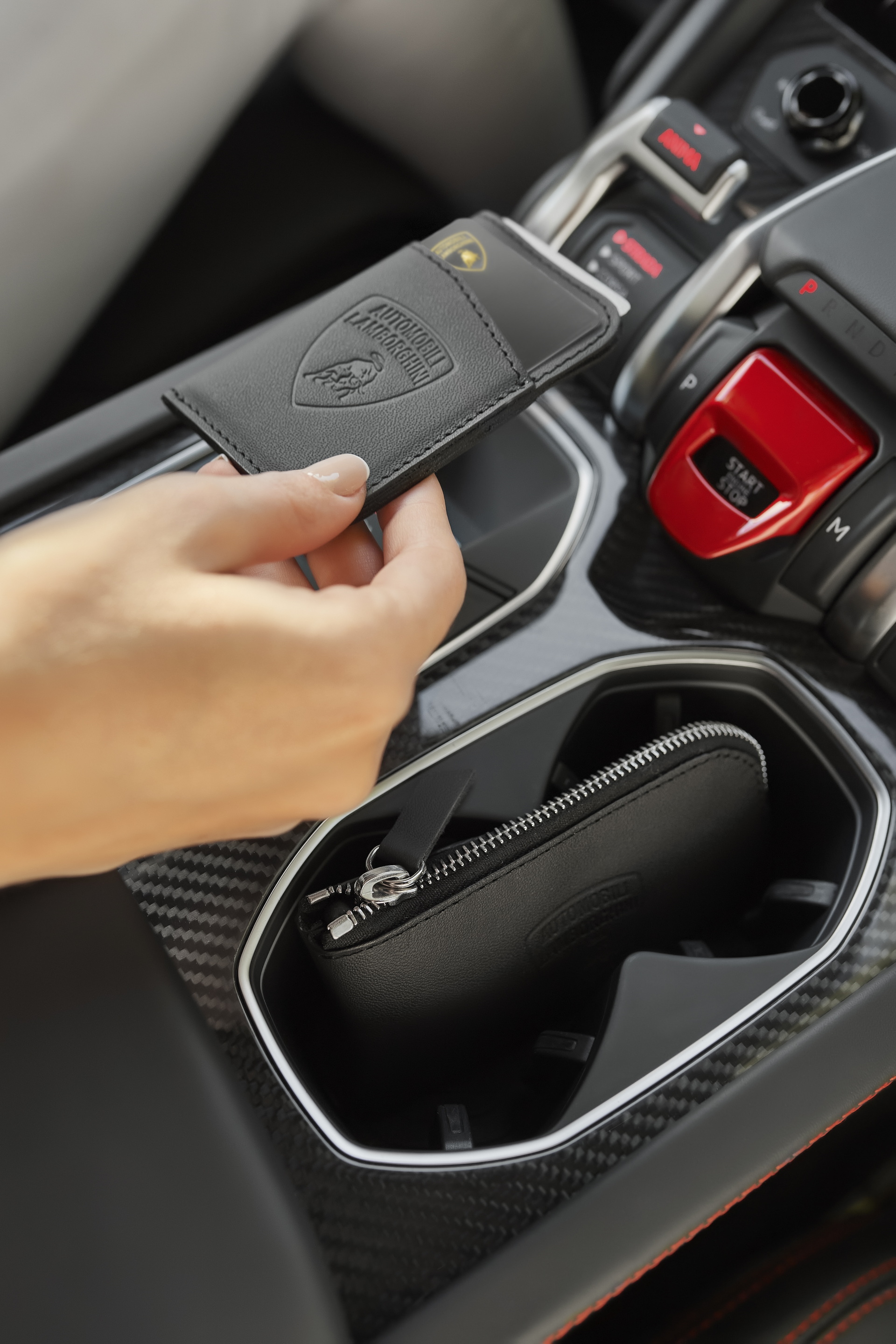 How About A Sustainable Lamborghini Bag Or Smartphone Case Out Of Reclaimed Leather And Fabrics?