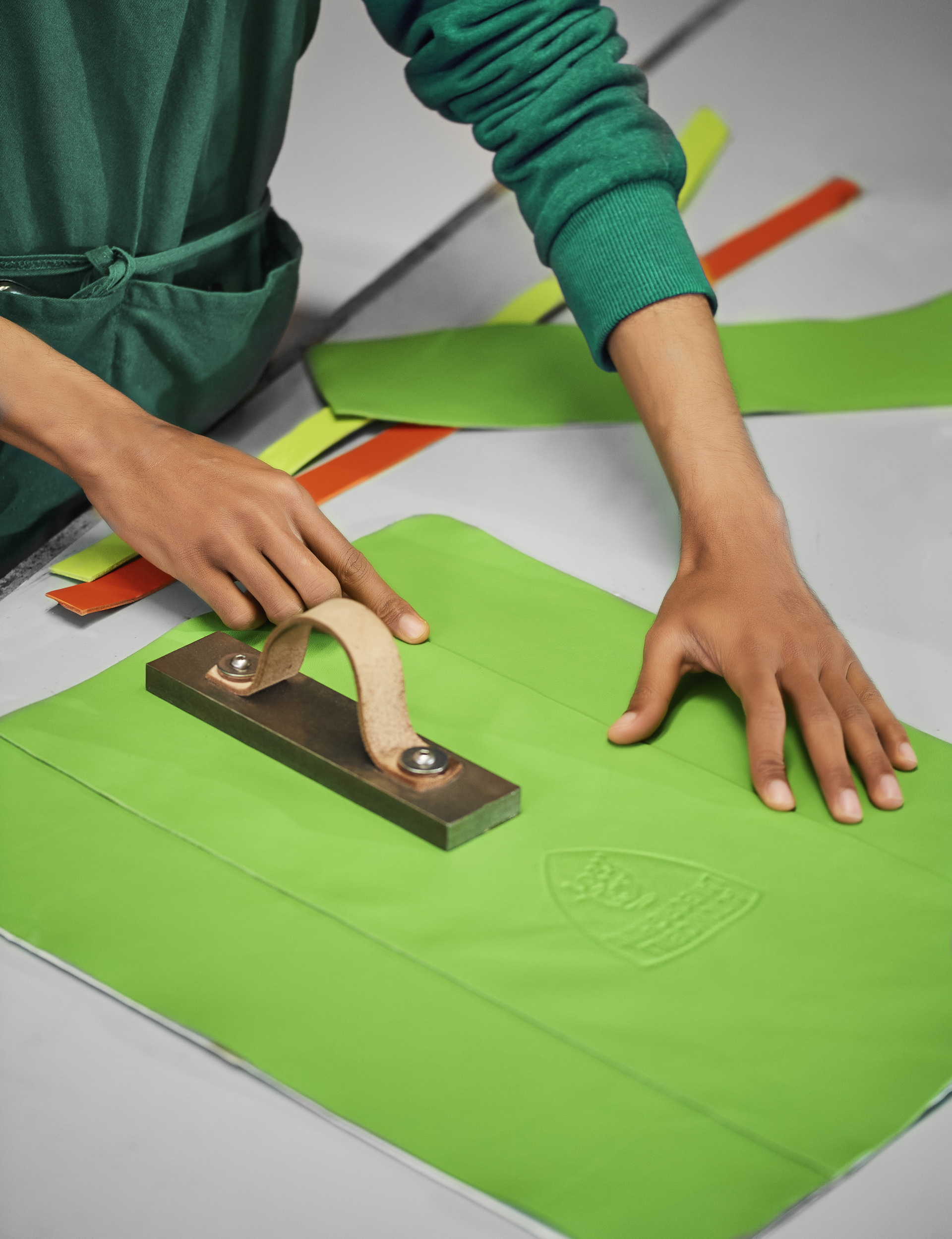 How About A Sustainable Lamborghini Bag Or Smartphone Case Out Of Reclaimed Leather And Fabrics?