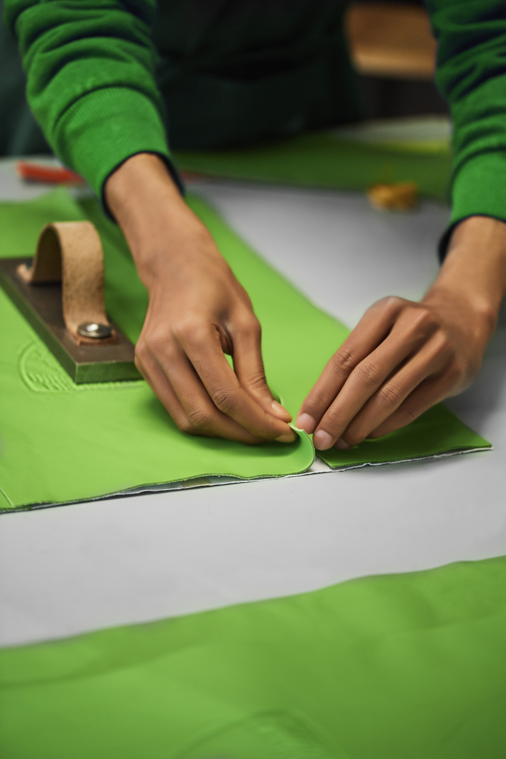 How About A Sustainable Lamborghini Bag Or Smartphone Case Out Of Reclaimed Leather And Fabrics?