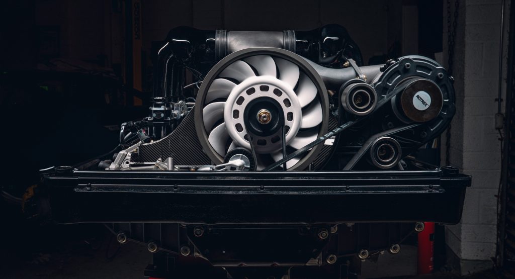 Theon Design Built A 450 HP Supercharged Flat-Six For Restomodded Porsche 964s