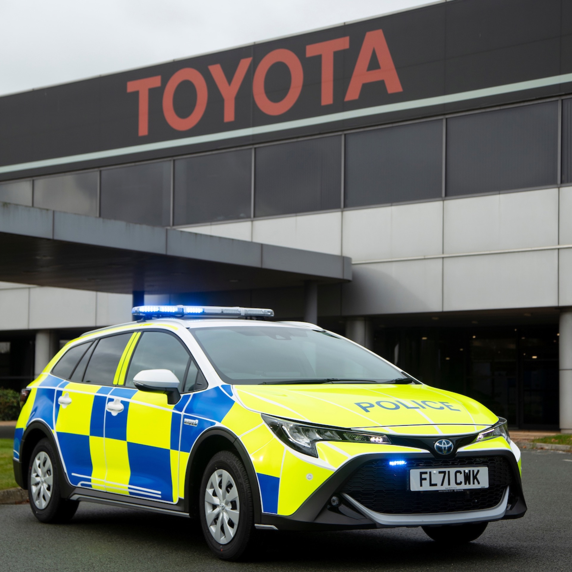 British Bobbies Spec Bespoke Blue-Light Toyota Corolla Trek For Evaluation