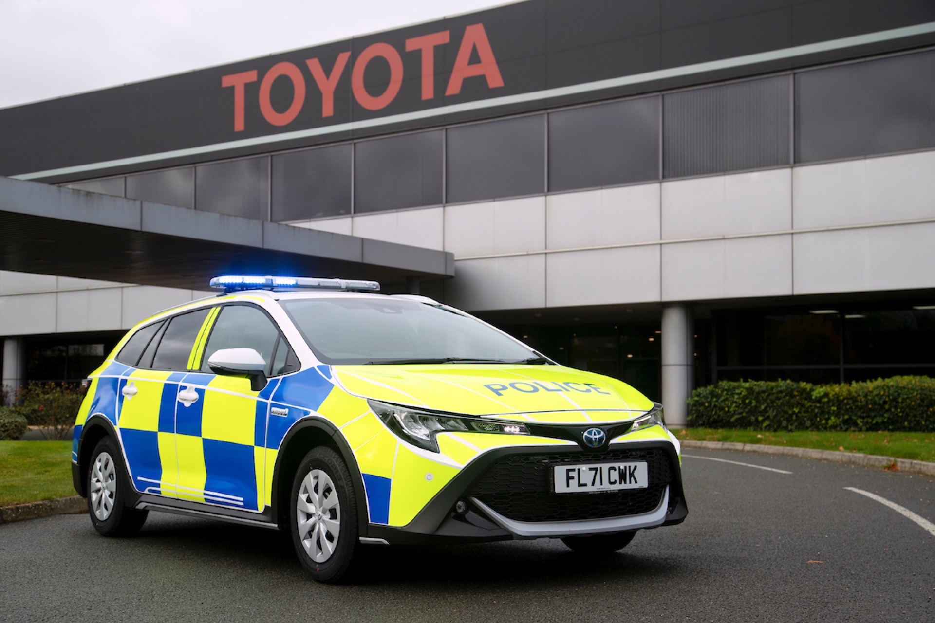 British Bobbies Spec Bespoke Blue-Light Toyota Corolla Trek For Evaluation