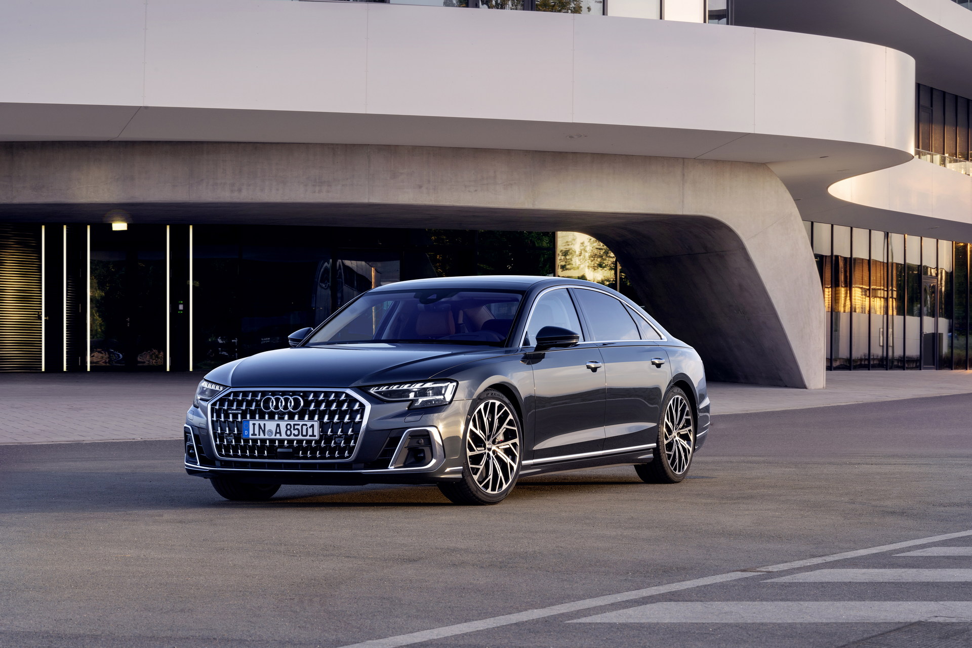 2022 Audi A8 Facelift Unveiled With Visual Updates, New Trims And More Tech