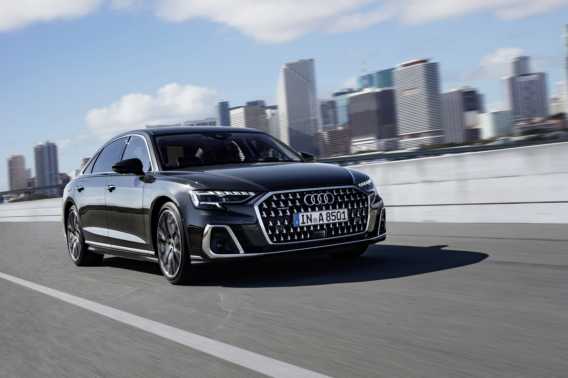2022 Audi A8 Facelift Unveiled With Visual Updates, New Trims And More Tech