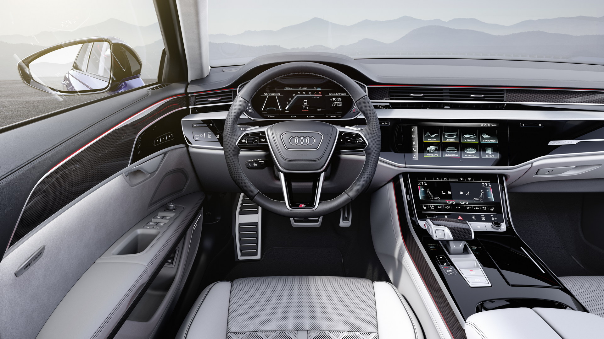 2022 Audi A8 Facelift Unveiled With Visual Updates, New Trims And More Tech