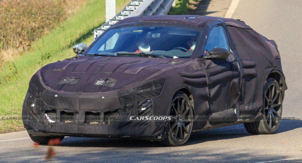  Ferrari’s Purosangue SUV Spied With Production Body For The First Time