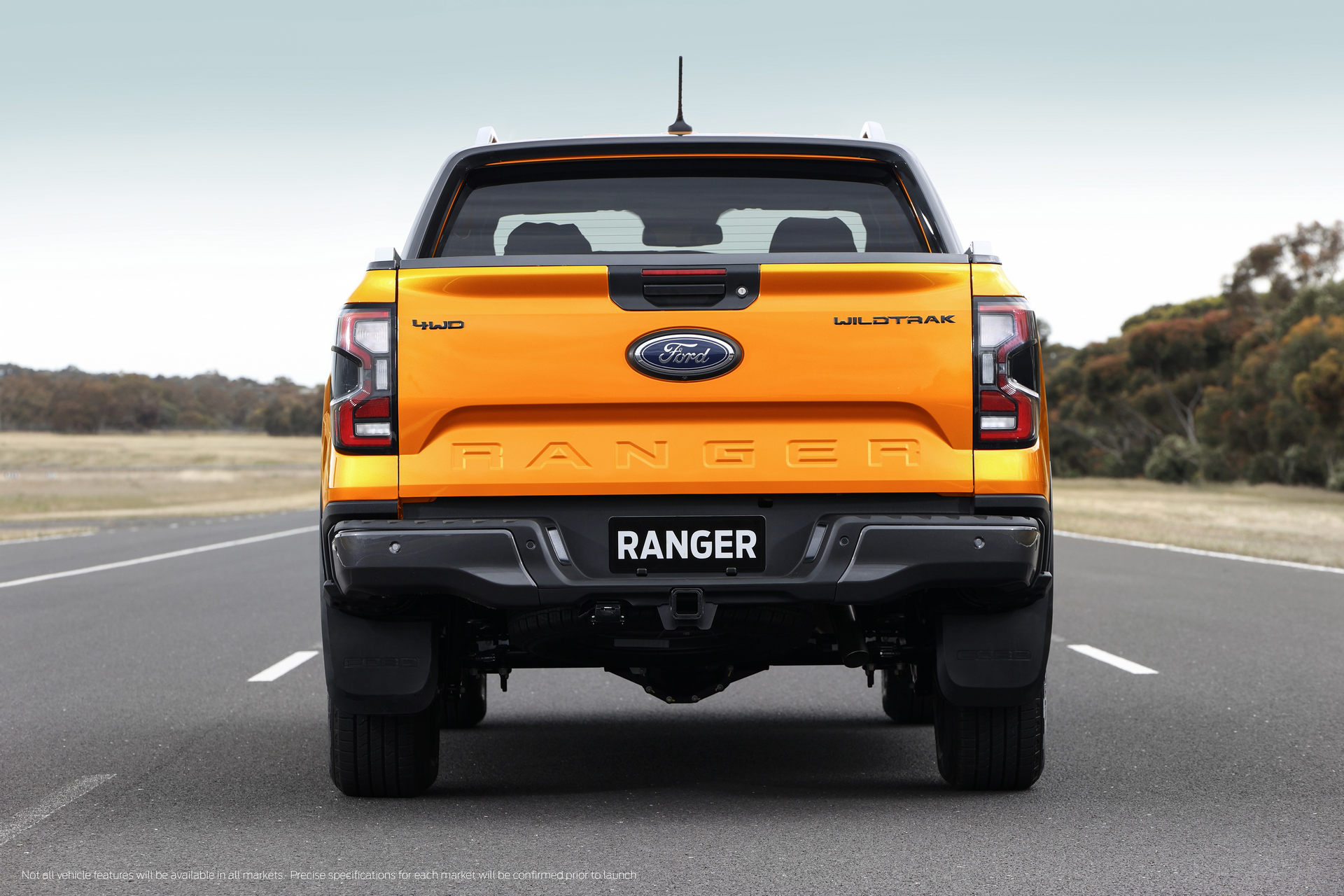 Europe’s Ford Ranger Pickup Shows Off Its Practical Features