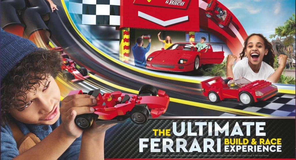Children Of All Ages Rejoice! Legoland California Opens Ferrari Build And Race Experience