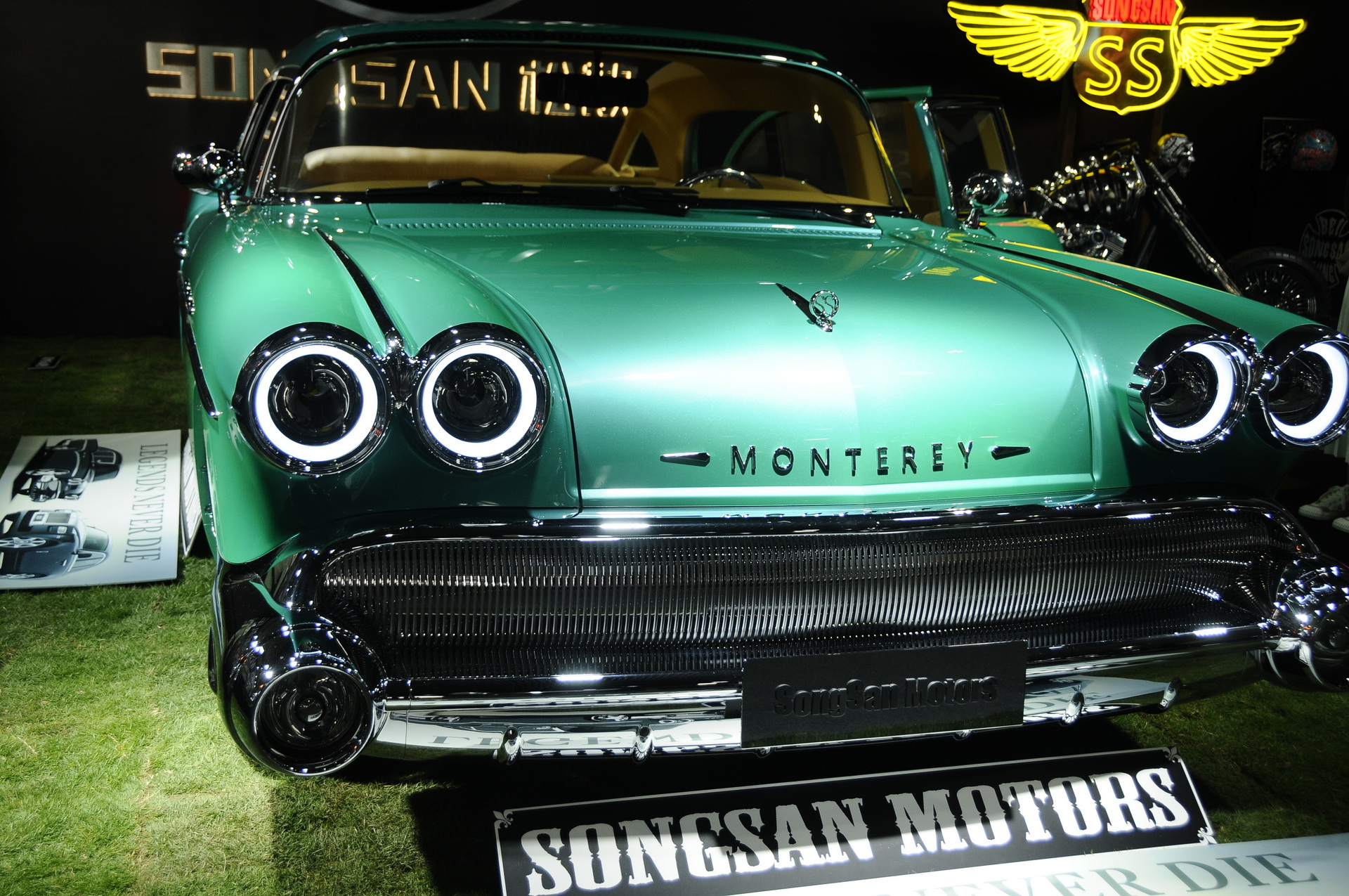 Songsan Motors’ Latest Americana Copy Is The Monterey EV That Apes The ’57 Buick Roadmaster