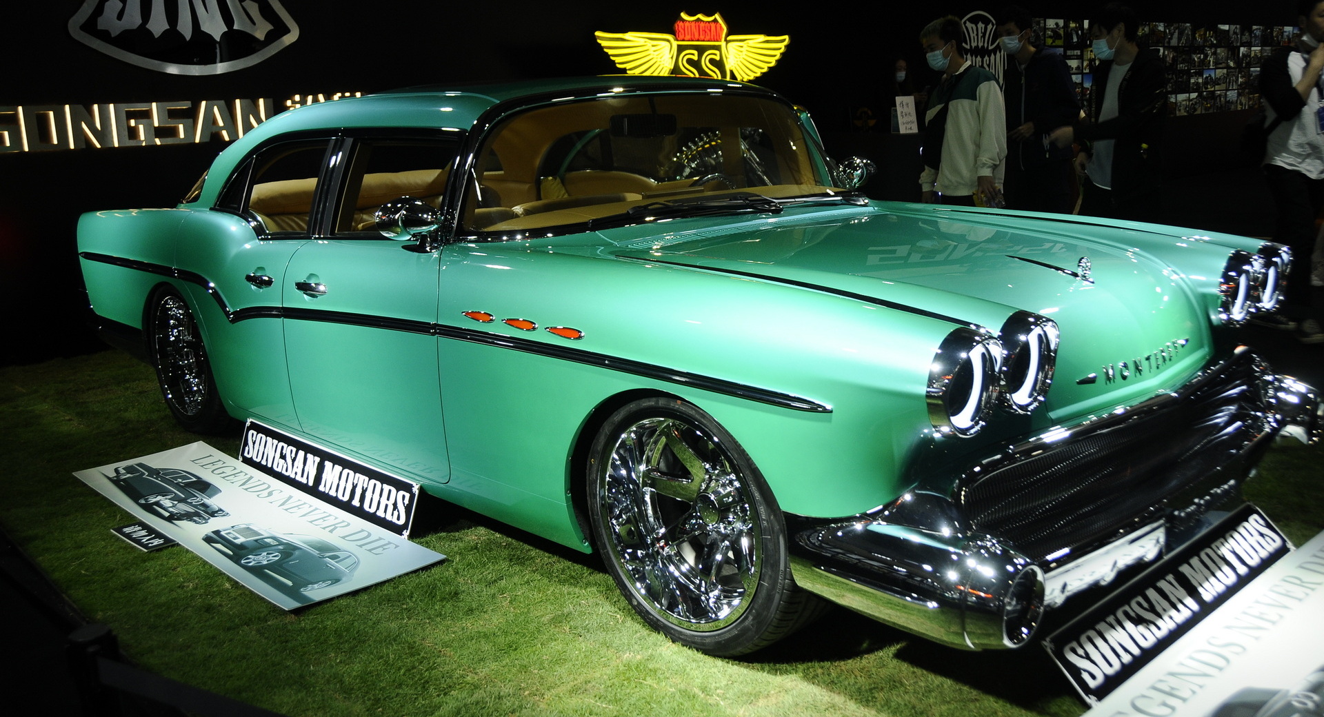 Songsan Motors’ Latest Americana Copy Is The Monterey EV That Apes The ’57 Buick Roadmaster