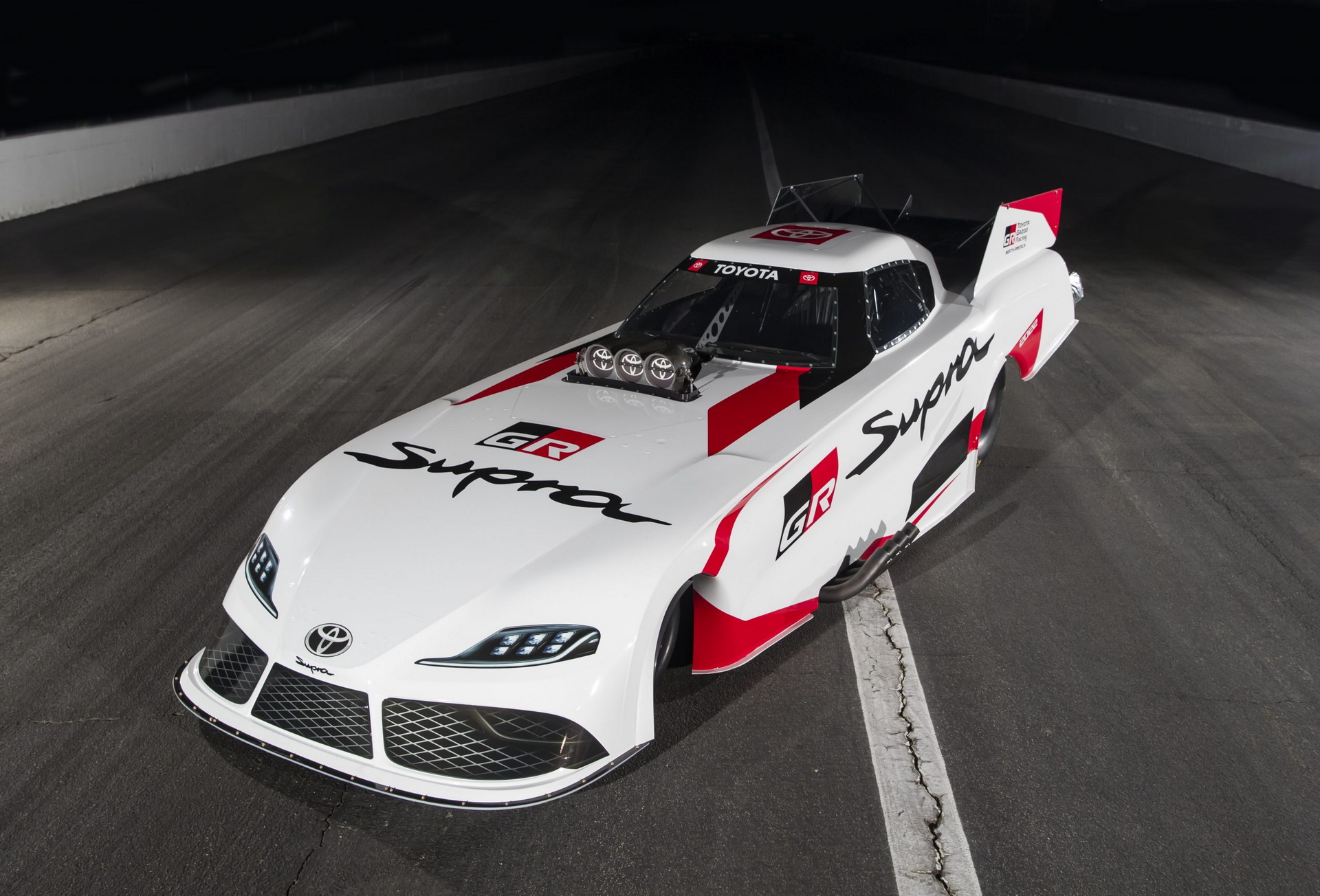 Toyota Unveils GR Supra Funny Car For 2022 NHRA Season