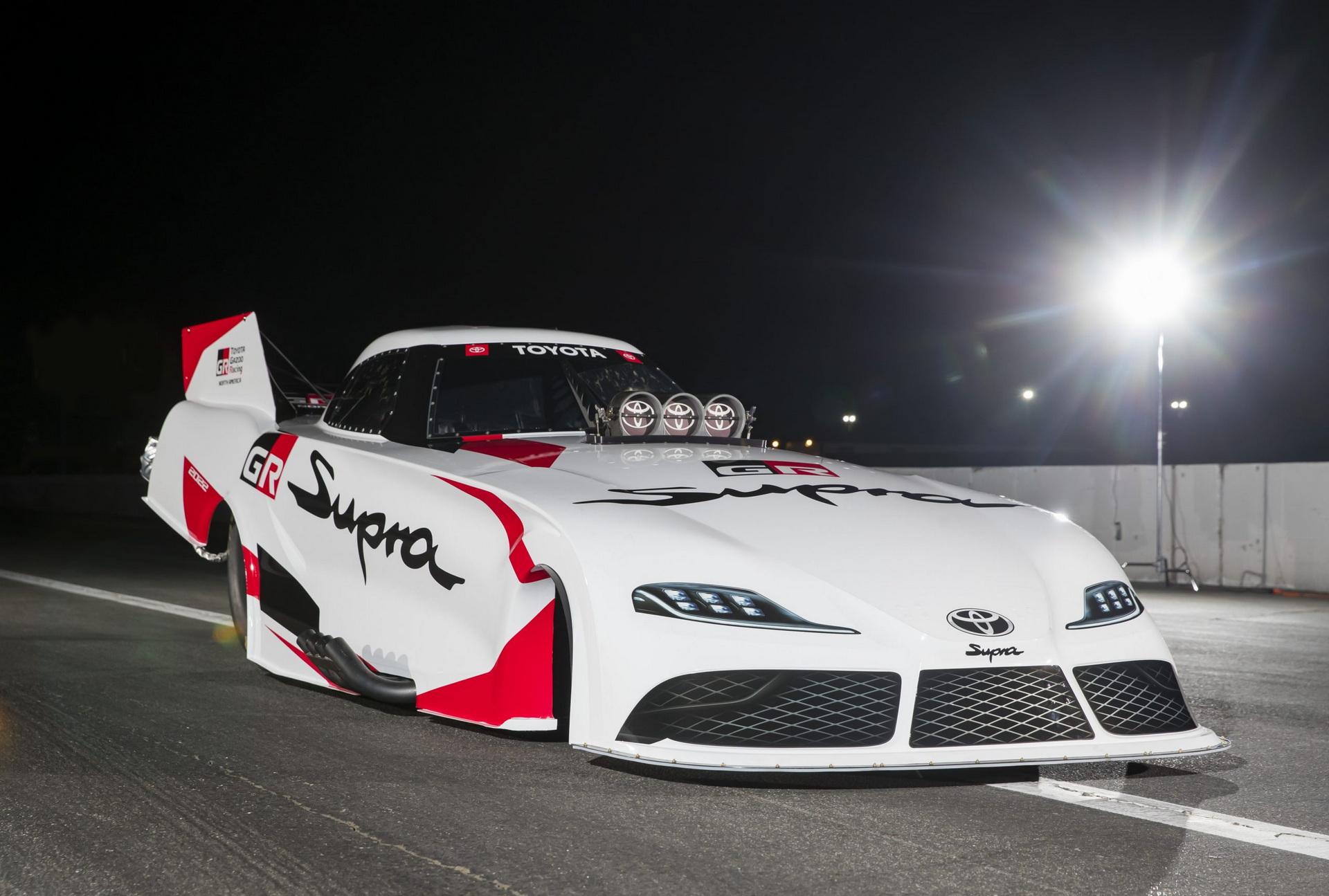 Toyota Unveils GR Supra Funny Car For 2022 NHRA Season