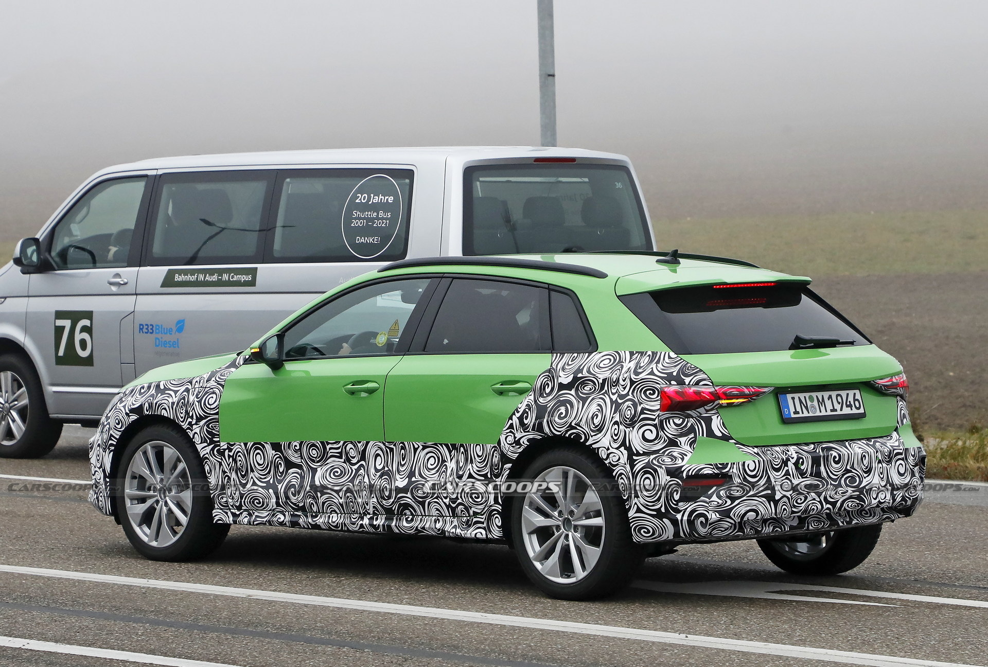 2023 Audi A3 Hatchback Spied In High-Riding PHEV Flavor