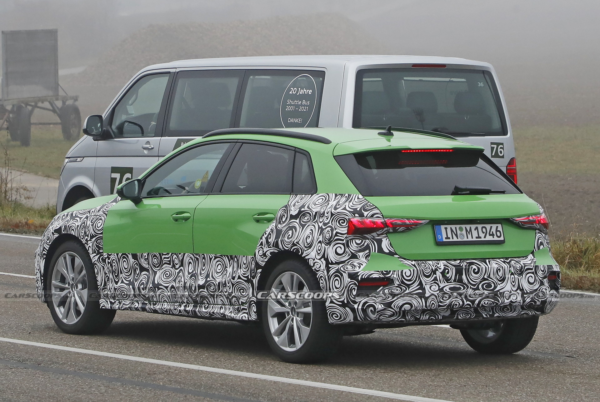 2023 Audi A3 Hatchback Spied In High-Riding PHEV Flavor