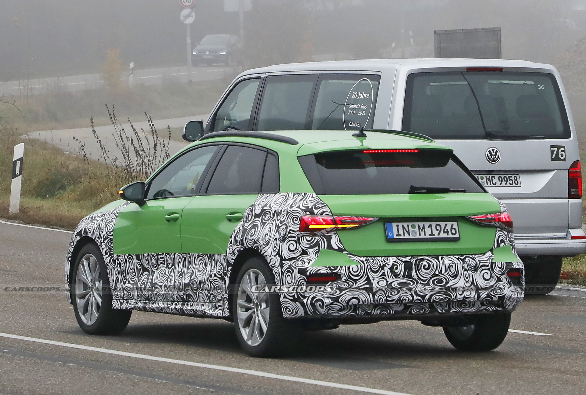 2023 Audi A3 Hatchback Spied In High-Riding PHEV Flavor