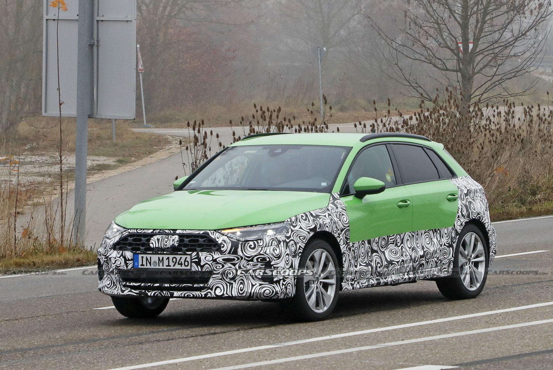 2023 Audi A3 Hatchback Spied In High-Riding PHEV Flavor