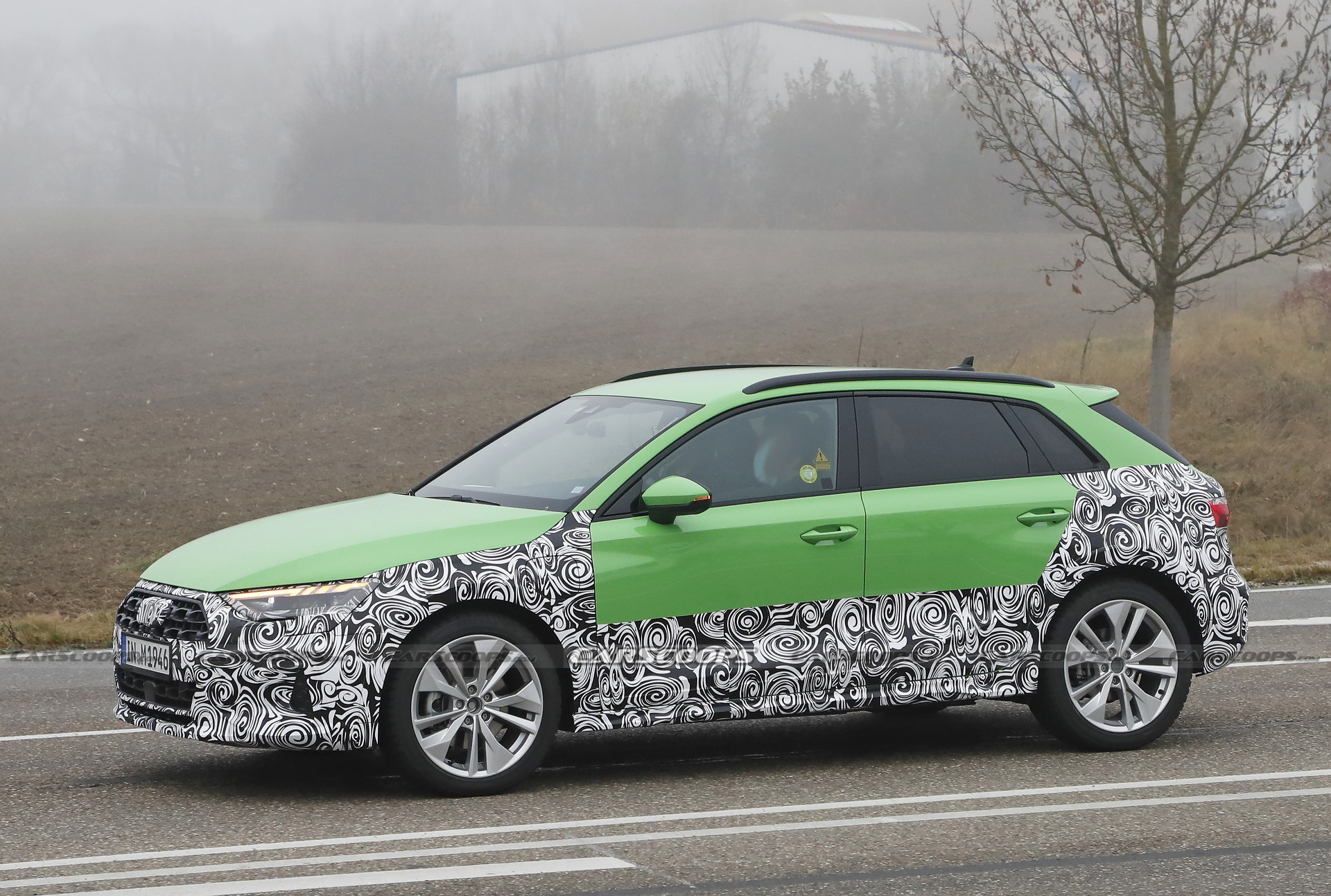2023 Audi A3 Hatchback Spied In High-Riding PHEV Flavor