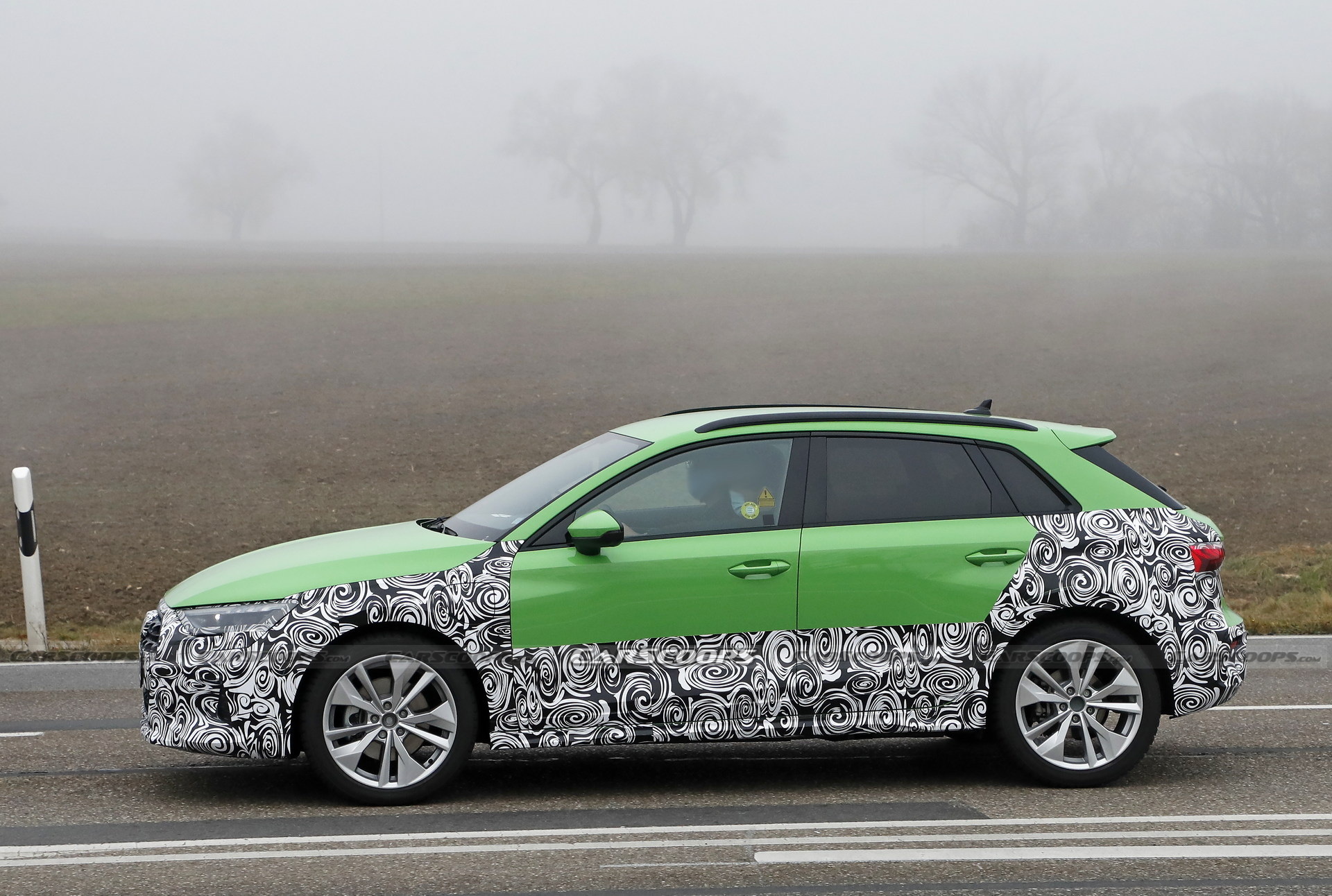 2023 Audi A3 Hatchback Spied In High-Riding PHEV Flavor