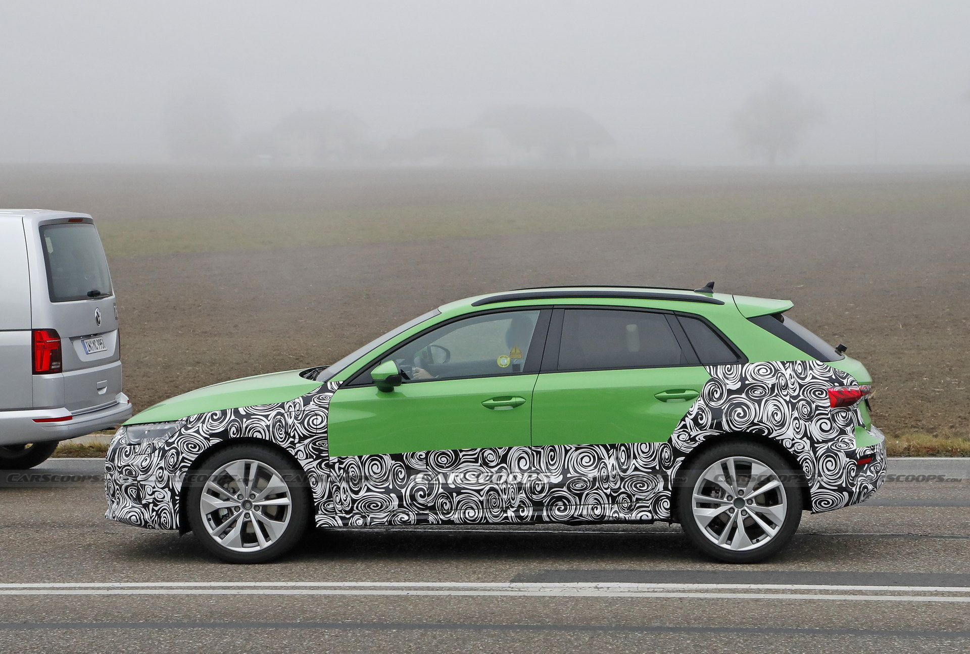 2023 Audi A3 Hatchback Spied In High-Riding PHEV Flavor